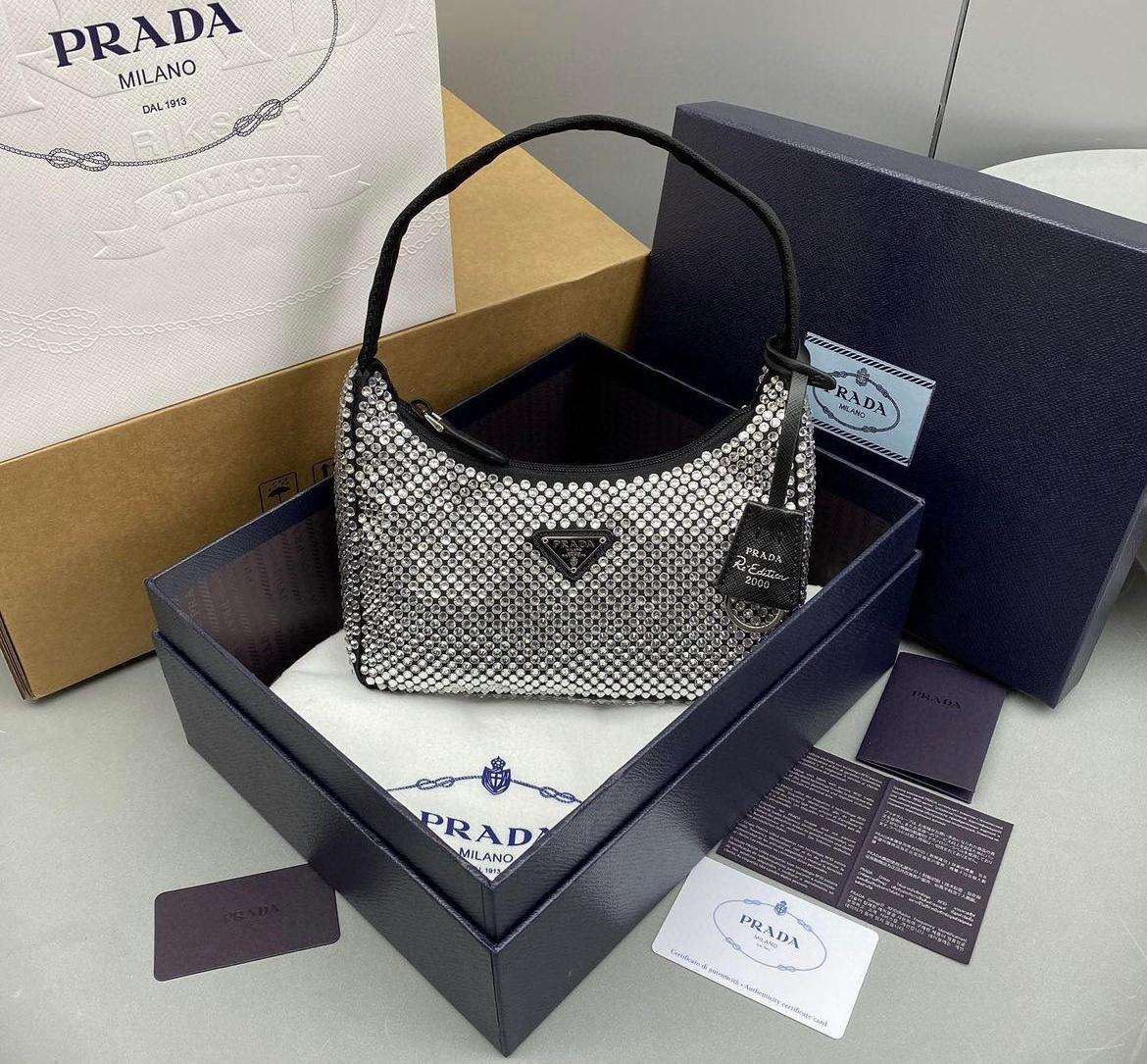 PRADA MINI BORSA IN RE-NYLON